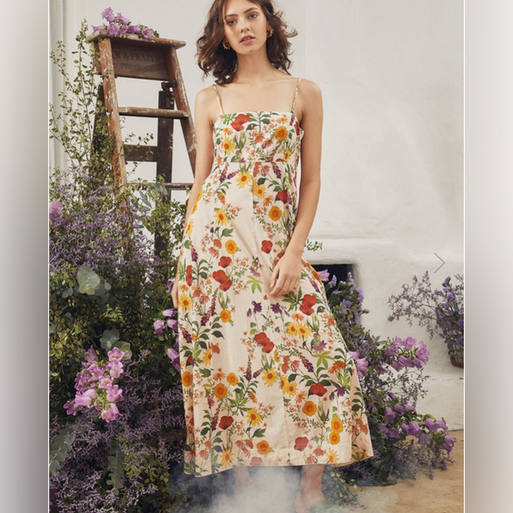 Bohemian Traders Apron Slip Dress